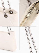 Сумка-шопер женская на молнии, размер 29×8×20 см, белая - Фото 4