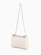 Сумка-шопер женская на молнии, размер 29×8×20 см, белая - Фото 7