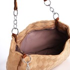 Сумка-тоут на молнии, цвет светло-коричневый - фото 805662319 Сумка-тоут на молнии, цвет светло-коричневый - фото 805662319