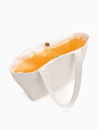 Сумка-шопер женская на молнии, размер 39×9×30 см, однотонная, белая - Фото 7