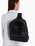 Рюкзак женский, на молнии, 4 кармана, размер 28×14×32 см, чёрный - фото 54748635