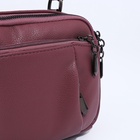 Сумка женская саквояж на молнии, 23×10×15 см, розовая - Фото 6