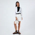 Сумка женская, саквояж, на молнии, 23×10×15 см, белая - Фото 10