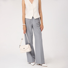 Сумка женская мессенджер на магните, 24×10×15 см, белая - Фото 12