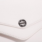 Сумка женская мессенджер на магните, 24×10×15 см, белая - Фото 6