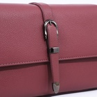 Сумка женская мессенджер на магнитах, 24×10×15 см, пудровая - Фото 6