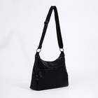 Сумка женская на молнии цвет чёрный 9459627