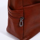 Сумка-мешок на молнии цвет рыжий - фото 22353133