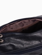 Сумка - мешок женская на молнии, 32×12×26 см, тёмно-синяя - Фото 10