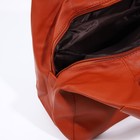 Сумка-мешок на молнии, цвет оранжевый - фото 12009654