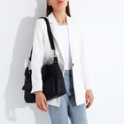 Сумка женская на молнии цвет синий 9459649