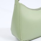 Сумка-багет на молнии, цвет мятный - фото 22353365