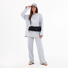 Сумка женская кросс-боди на молнии, 31×7×13 см, чёрная - Фото 2