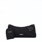 Сумка женская кросс-боди на молнии, 31×7×13 см, чёрная - Фото 3