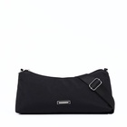 Сумка женская кросс-боди на молнии, 31×7×13 см, чёрная - Фото 4