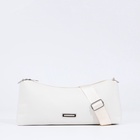 Сумка женская кросс-боди на молнии, 31×7×13 см, белая - Фото 3