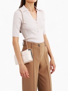 Сумка женская мессенджер на магните, 20×6×12 см, белая - Фото 11