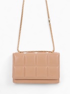 Сумка женская мессенджер на магните, 20×6×12 см, бежевая - Фото 9