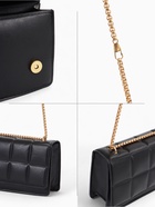 Сумка женская мессенджер на магните, 20×6×12 см, чёрная - Фото 3