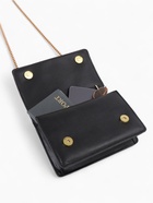 Сумка женская мессенджер на магните, 20×6×12 см, чёрная - Фото 10