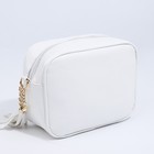 Сумка кросс-боди на молнии, цвет белый - фото 24126365