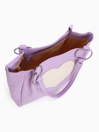 Сумка-шопер женская на молнии, размер 30×9×25 см, фиолетовая - Фото 8