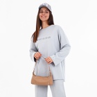 Сумка женская багет на молнии, 26×8×12 см, бежевая - Фото 2