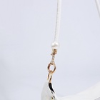 Сумка женская багет на молнии, 27×7.5×13 см, белая - Фото 4