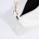 Сумка женская багет на молнии, 27×7.5×13 см, белая - Фото 3