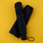 Зонт механический «FCKNG WTHR», 8 спиц, d=95, цвет чёрный - фото 9246606