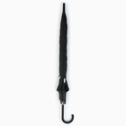 Зонт женский трость NO RAIN - NO FLOWERS, 8 спиц, d=90 см, чёрный, механический - Фото 7