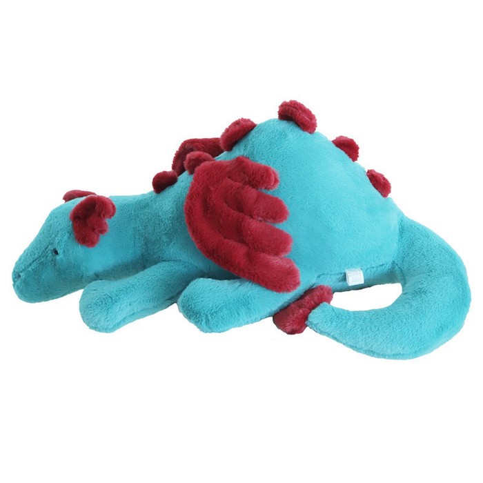 Мягкая игрушка «Дракон», 30 см, цвет голубой - Фото 1