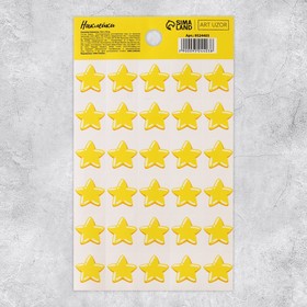 Бумажные наклейки оценки «Звёзды», 10.5 × 18 см