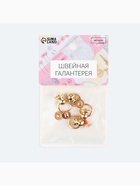 Кобурный винт d=6/8×9 мм, с кольцом d=10 мм, 4 шт., цвет золотой - Фото 5