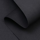 Фоамиран 0.8-1 мм чёрный 60×70 см - Фото 1