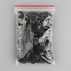 Кнопки установочные, Альфа, d=17 мм, чёрная, матовая - Фото 4