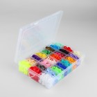 Кнопки пластиковые, d = 12 мм, 360 шт, в органайзере, цвет разноцветный - Фото 7