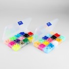 Кнопки пластиковые, d = 12 мм, 150 шт, в органайзере, цвет разноцветный - фото 6979771