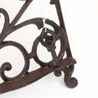 Фигура - подставка для книги, бумаг «Ажурная ковка», 4.5×27×29.5 см - Фото 5