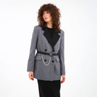 Ремень женский, ширина 2.4 см, пряжка металл, цвет чёрный 9613943