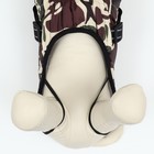 Куртка для собак со шлейкой, размер 5XL, камуфляжная - Фото 7