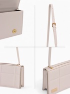 Сумка женская мессенджер на магнитах, 19×5×13 см, молочная - Фото 3