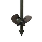 Бур садовый, шнековый, L = 2 м, d=150 мм - Фото 3