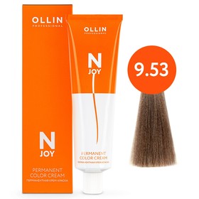 Крем-краска для волос перманентная Ollin Professional N-Joy, тон 9/53, блондин махагоново-золотистый, 100 мл 9814411