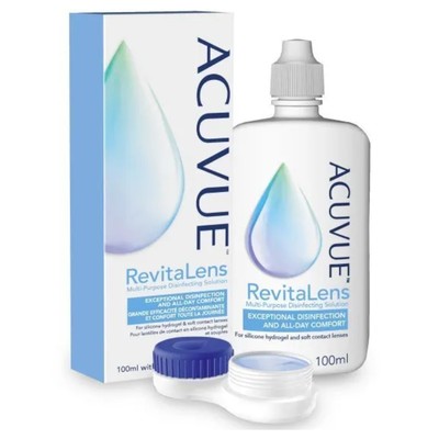 Раствор для линз ACUVUE Revitalens 100мл