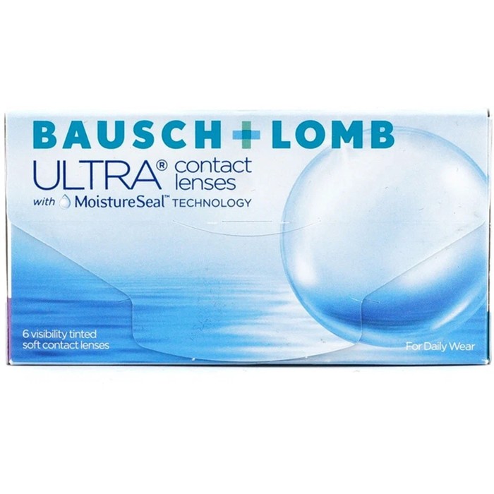 Контактные линзы Bausch + Lomb ULTRA, +3.50/ 8.5/ 14.2, в наборе 6шт.