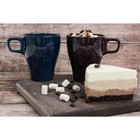 Кружка Доляна Coffee break, 280 мл, керамика, бордовая - Фото 5