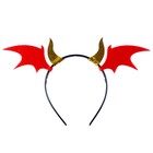 Карнавальный ободок «Дракон», цвет красный - фото 31002404 Карнавальный ободок «Дракон», цвет красный - фото 31002404