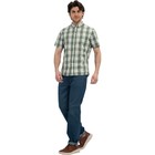 Рубашка мужская Lee Cooper Short Sleeve Check Shirt, размер 46 RUS - Фото 3