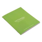 Тетрадь для записи слов А6, 24 листа "Зелёная", обложка мелованный картон, блок офсет 65г/м2 - Фото 2
